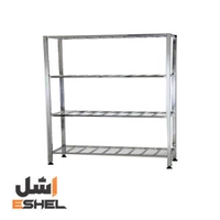 قفسه استیل سردخانه زیر صفر چهار طبقه