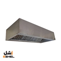 هود استیل صنعتی ساده