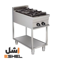 اجاق گاز صنعتی دو شعله پایه دار