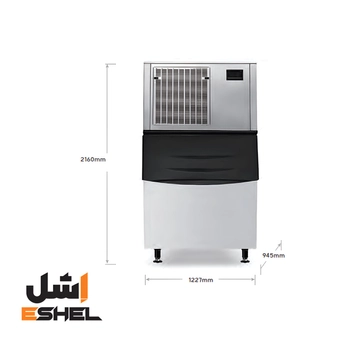 دستگاه یخساز ایستاده 1000 کیلویی پولکی اسنوکر مدل SK-103