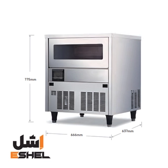 یخساز زیرکانتری 55 کیلویی گلوله‌ای اسنوکر مدل SK-55C