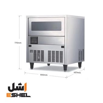 یخساز مکعبی زیرکانتری 100 کیلویی اسنوکر SNOOKER مدل SK-101B