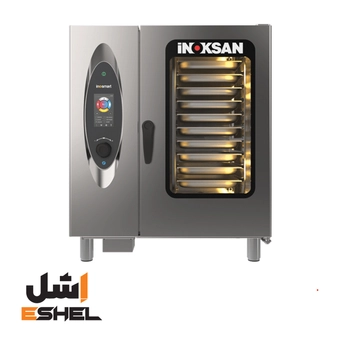 فر کامبی گازی 10 سینی اینوکسان مدل INO-FBG 10T
