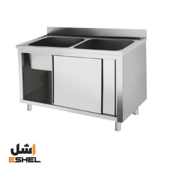 سینک زیر کابینت استیل نگیر صنعتی