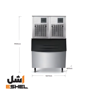 یخساز ایستاده 560 کیلویی اسنوکر مدل SK-508N