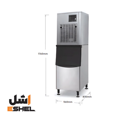 یخساز ایستاده 250 کیلویی اسنوکر مدل SK-258N