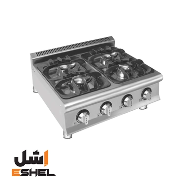 اجاق گاز صنعتی چهار شعله رومیزی