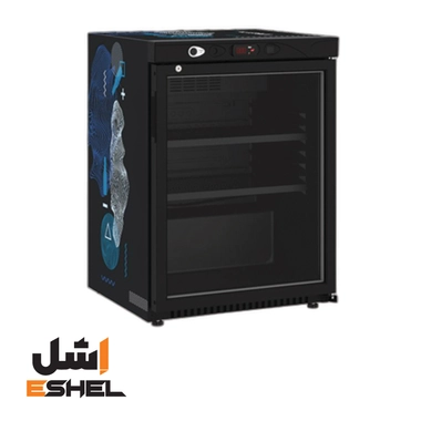 یخچال زیر کانتر عرض 60 بدون تاج مشکی کلیماسان مدل S149SC BLACK