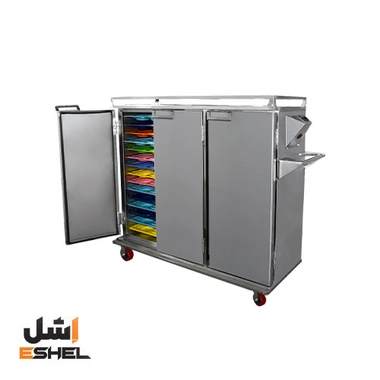 ترولی گرم حمل سینی بیمارستانی