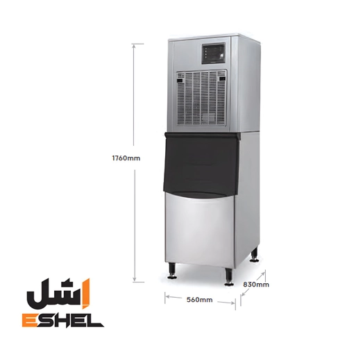 یخساز ایستاده 250 کیلویی اسنوکر مدل SK-258N