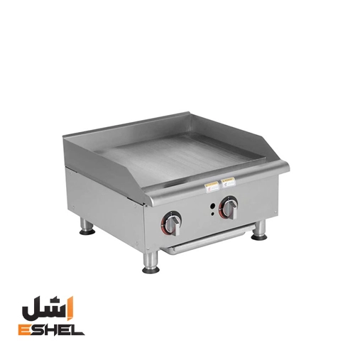 گریل رومیزی با صفحه چدنی تخت