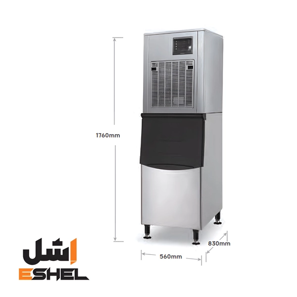 یخساز ایستاده 250 کیلویی اسنوکر مدل SK-258N