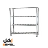 قفسه استیل سردخانه زیر صفر چهار طبقه