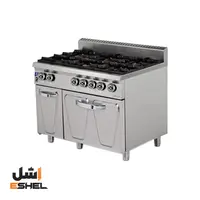 اجاق گاز صنعتی شش شعله فردار اوزتی