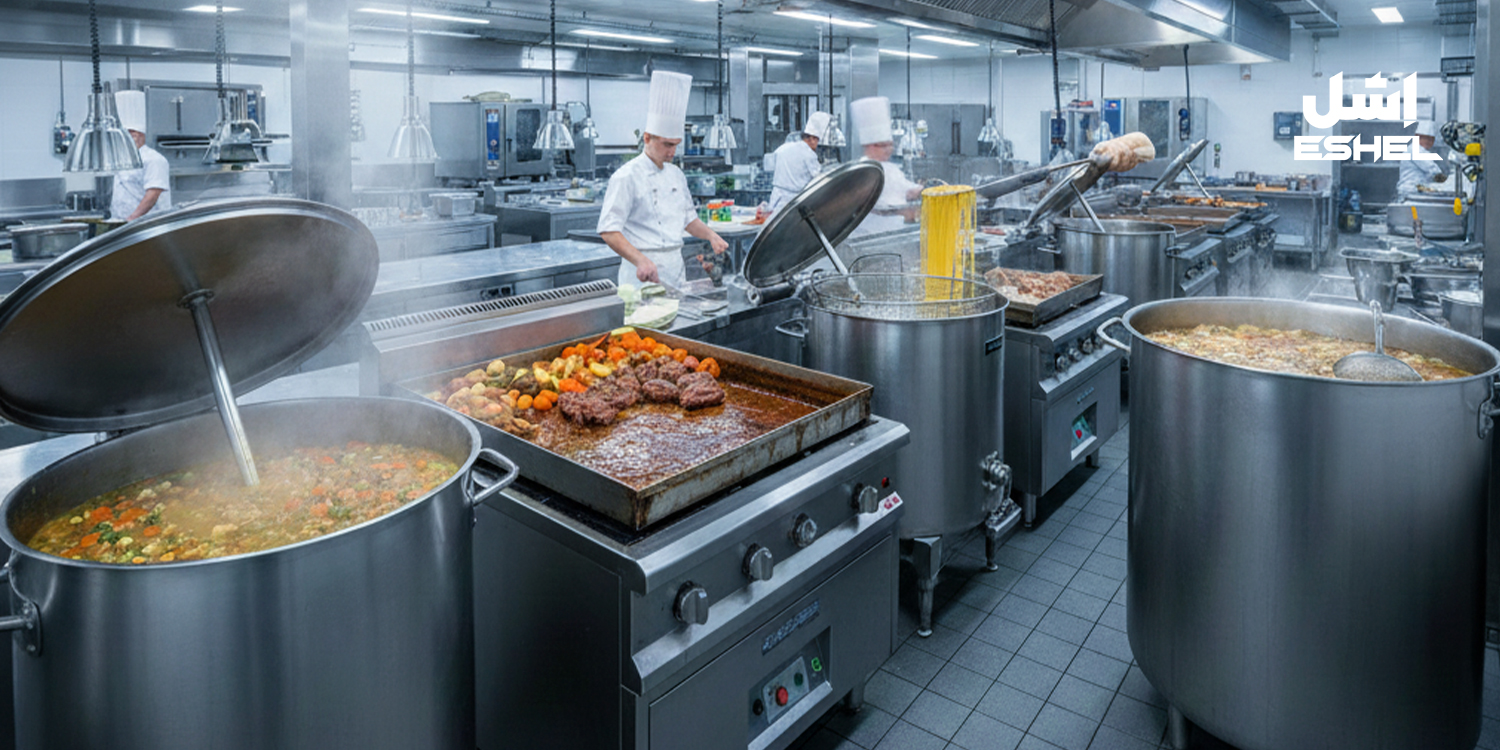 دیگ صنعتی در آشپزخانه صنعتی؛ راهنمای تخصصی بهترین مدل‌های بازار ایران