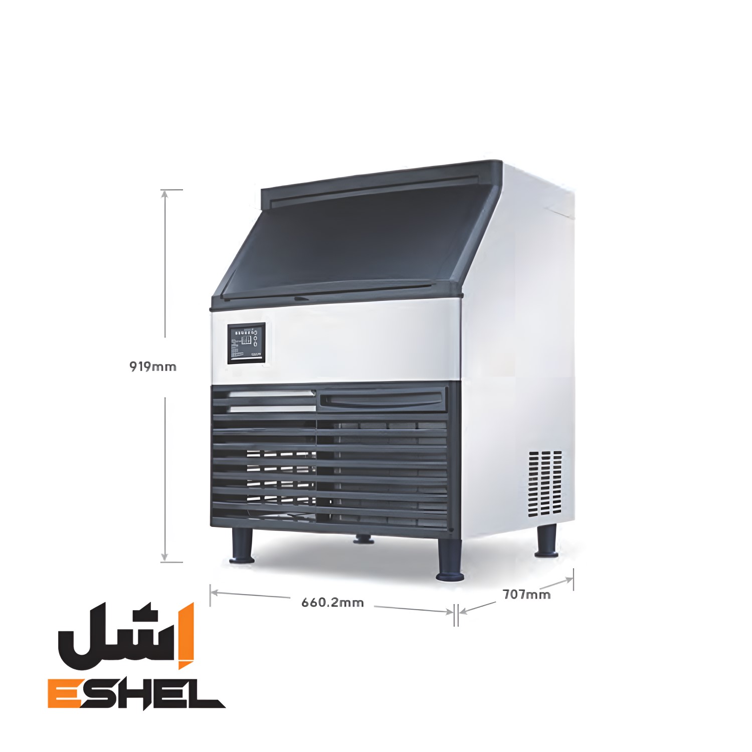یخساز 95 کیلویی مکعبی ایستاده اسنوکر SNOOKER مدل SK-210P