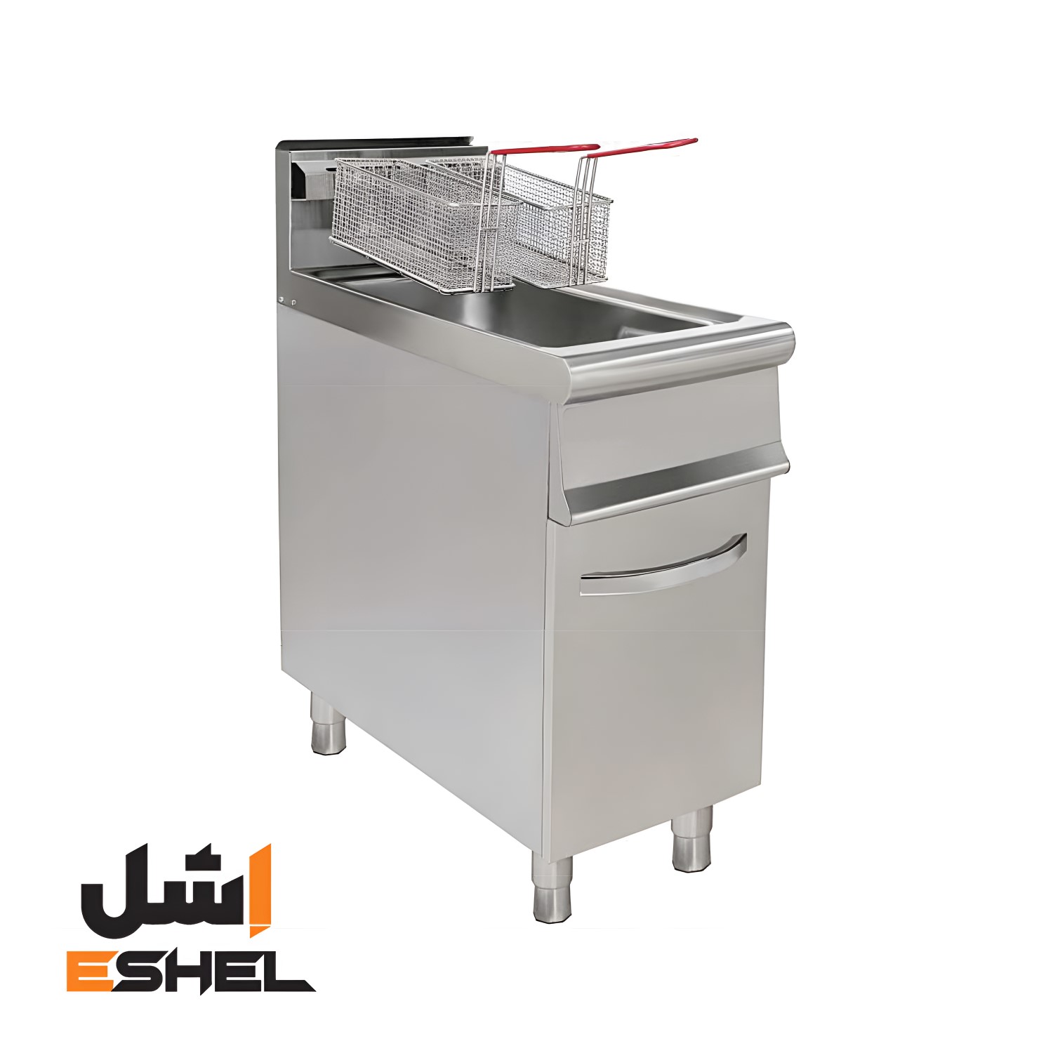 سرخ کن تک لگن دو سبده صنعتی