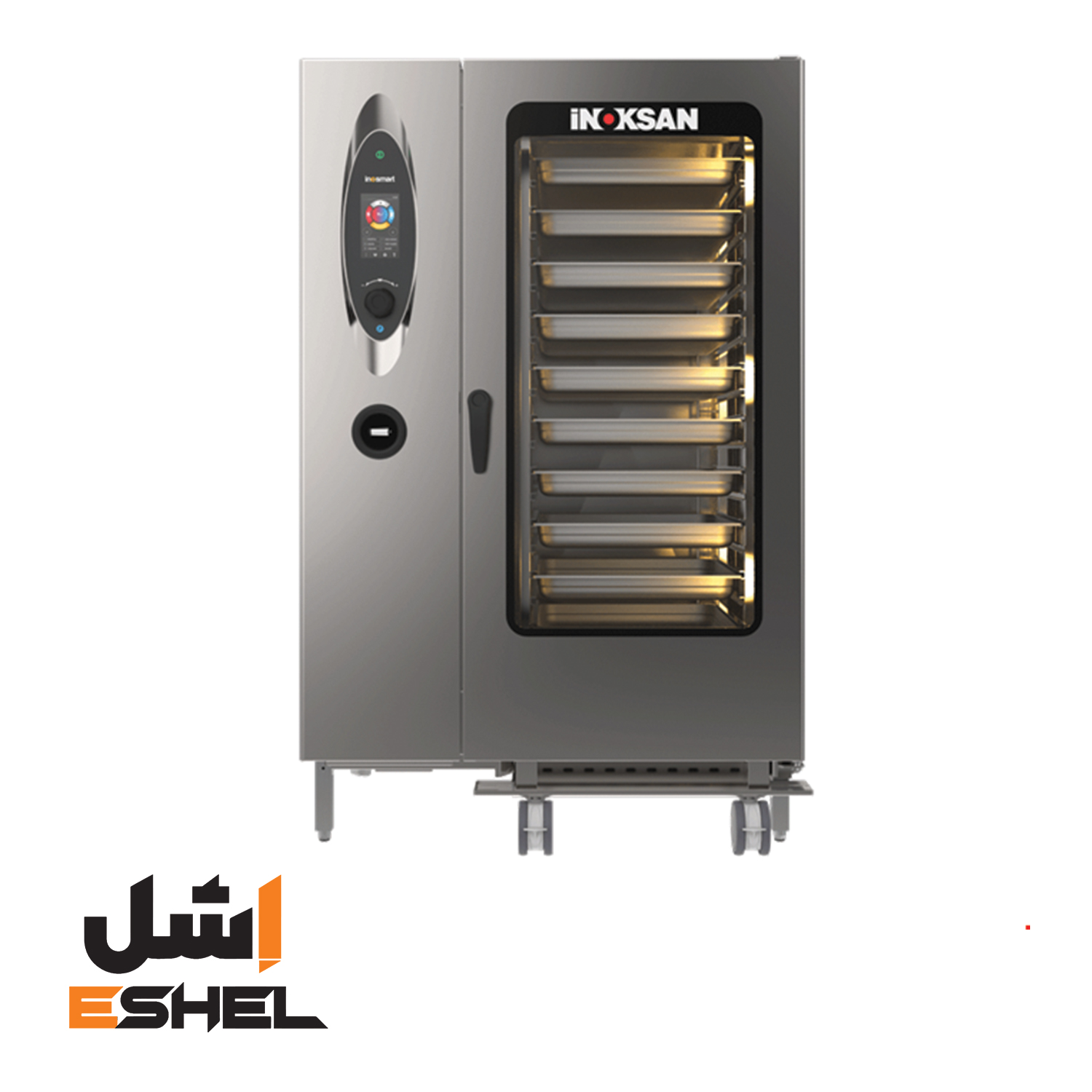 فر کامبی گازی 40 سینی اینوکسان مدل INO-FBG 40T