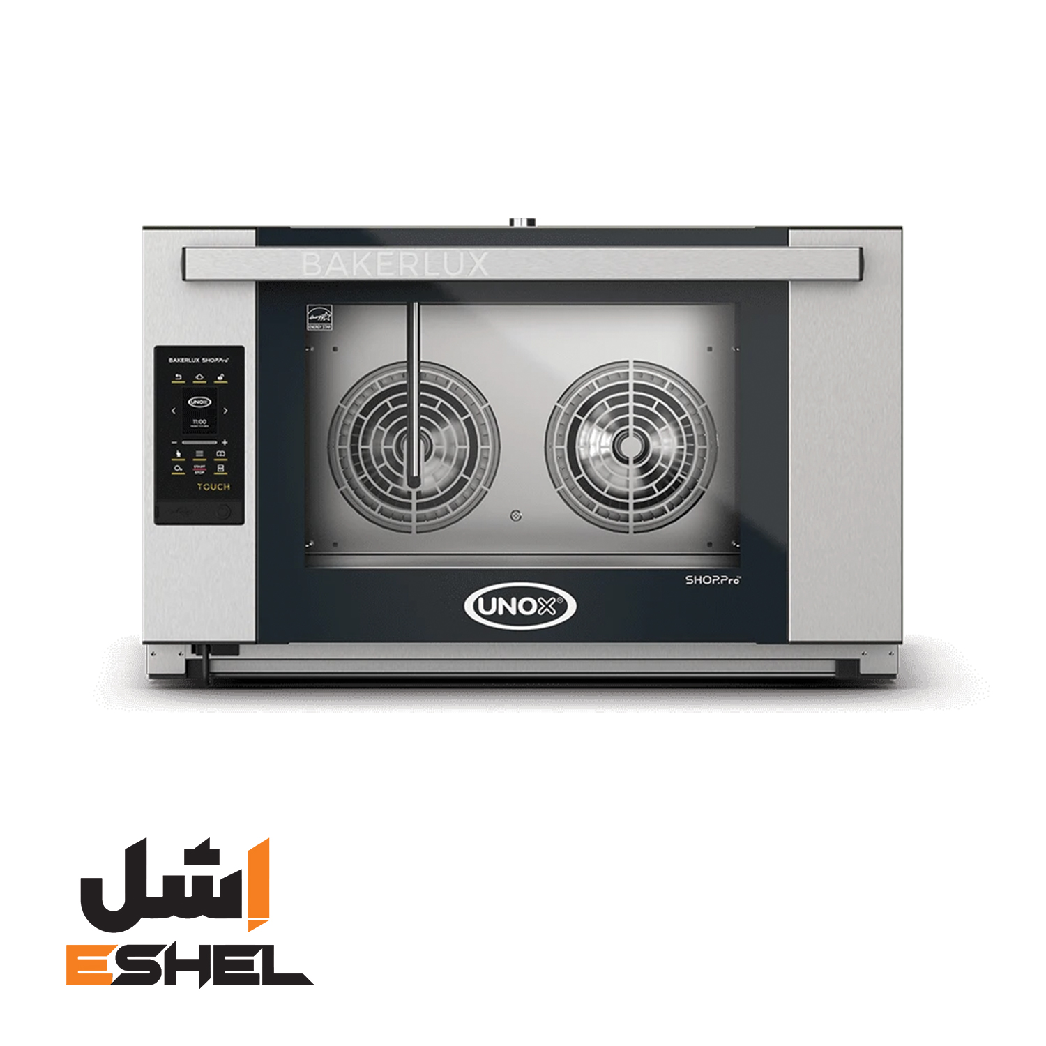فر کانوکشن 4 سینی اونوکس مدل BAKERLUX SHOP.Pro™-LED XEFR-04EU-ELDP