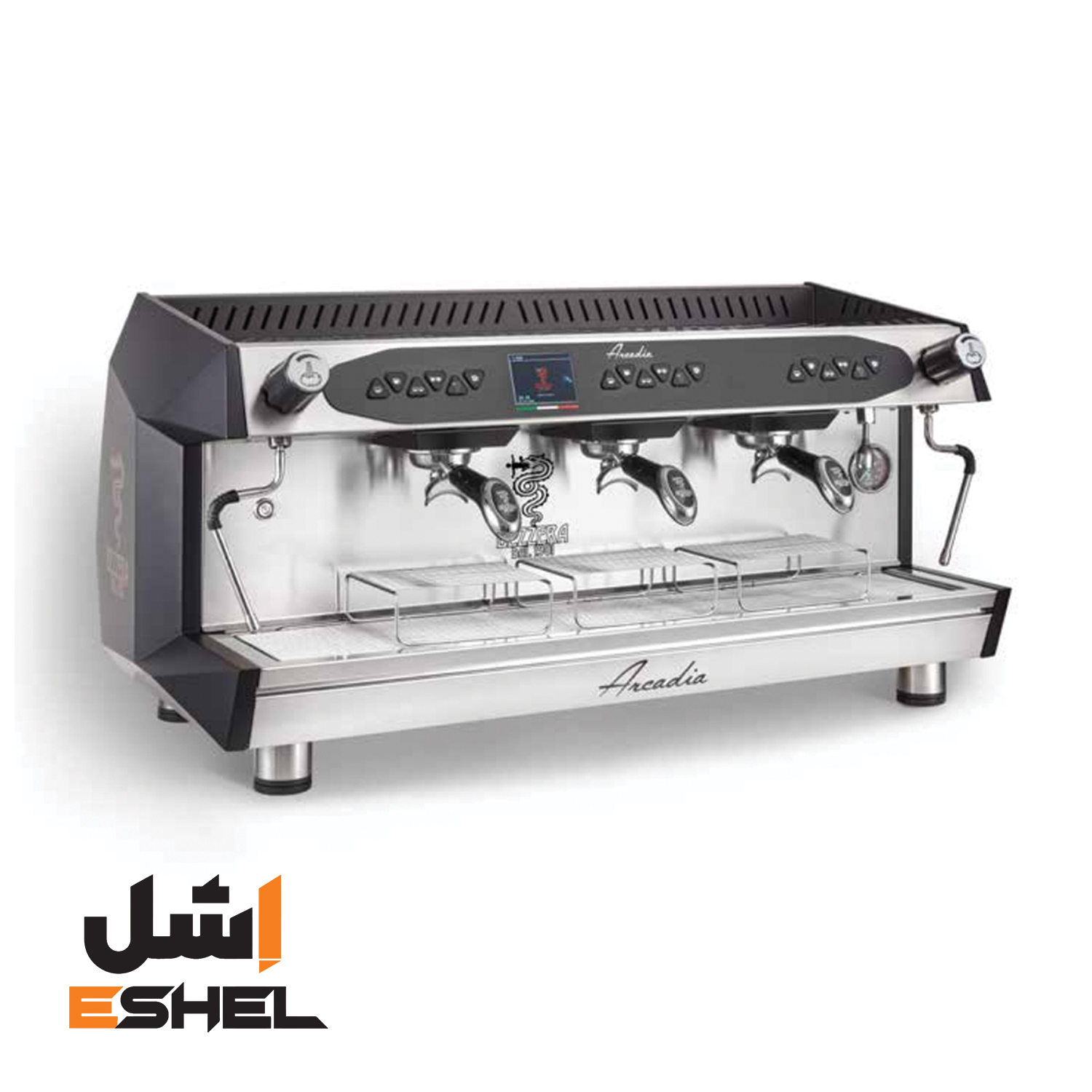 دستگاه اسپرسو سه گروپ بیزرا مدل آرکادیا ARCADIA NEW PID 3GR