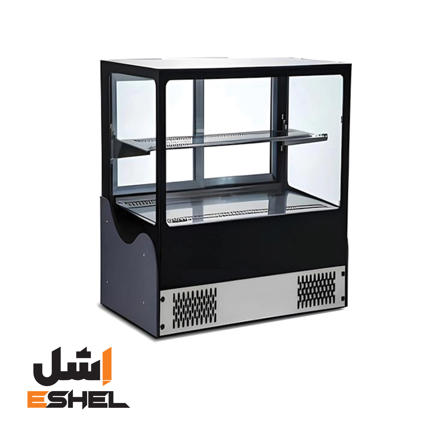 یخچال شوکیک دو طبقه رومیزی نیکروم مدل Nicrum NCS90.80
