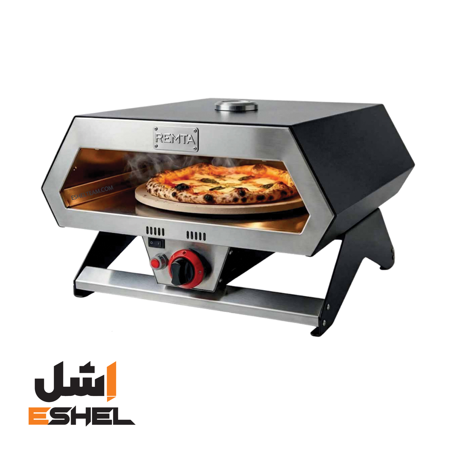 فر پیتزا گازی رومیزی رمتا مدل KR3(L)