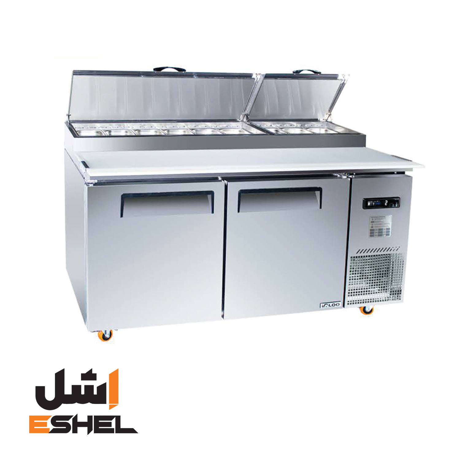 یخچال تاپینگ پیتزا استیل ایگلو (igloo) مدل RT-ST19